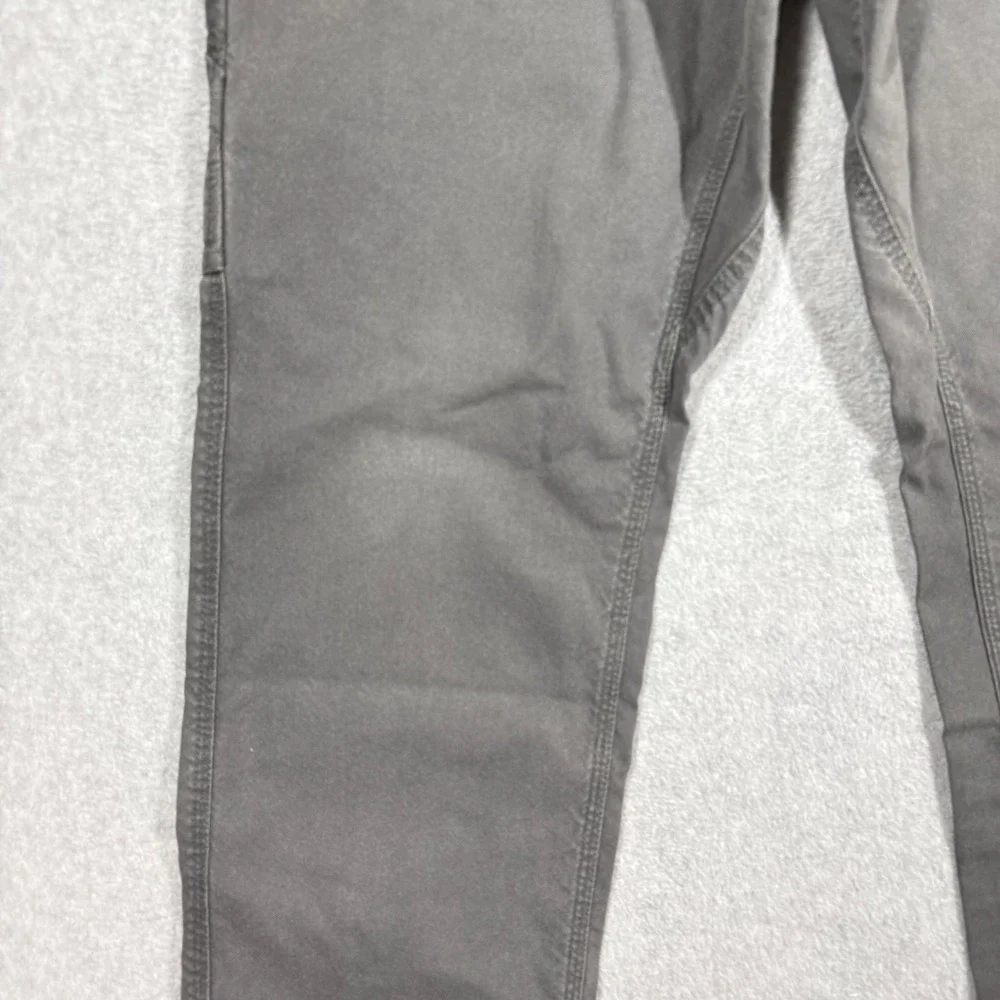 Milwaukee M650 Work Pant Mens 34x30 Gray Utility Carpenter Canvas Trousers